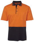 JB's Hi Vis Short Sleeve Cotton Polo