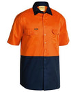 Bisley Cool Lightweight Hi Vis Short Sleeve Shirt