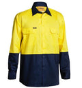 Bisley Hi Vis Cool Lightweight Long Sleeve Shirt